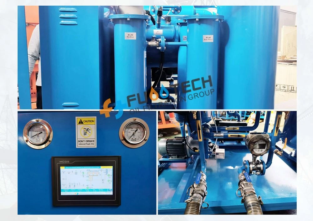 ZYD-I-30 Transformer oil regeneration machine with flow rate of 1800 LPH- FUOOTECH